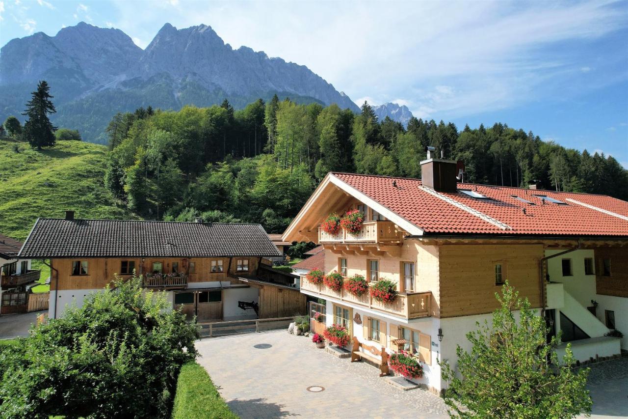 Ferienwohnungen Pfanzelter Grainau Exterior photo